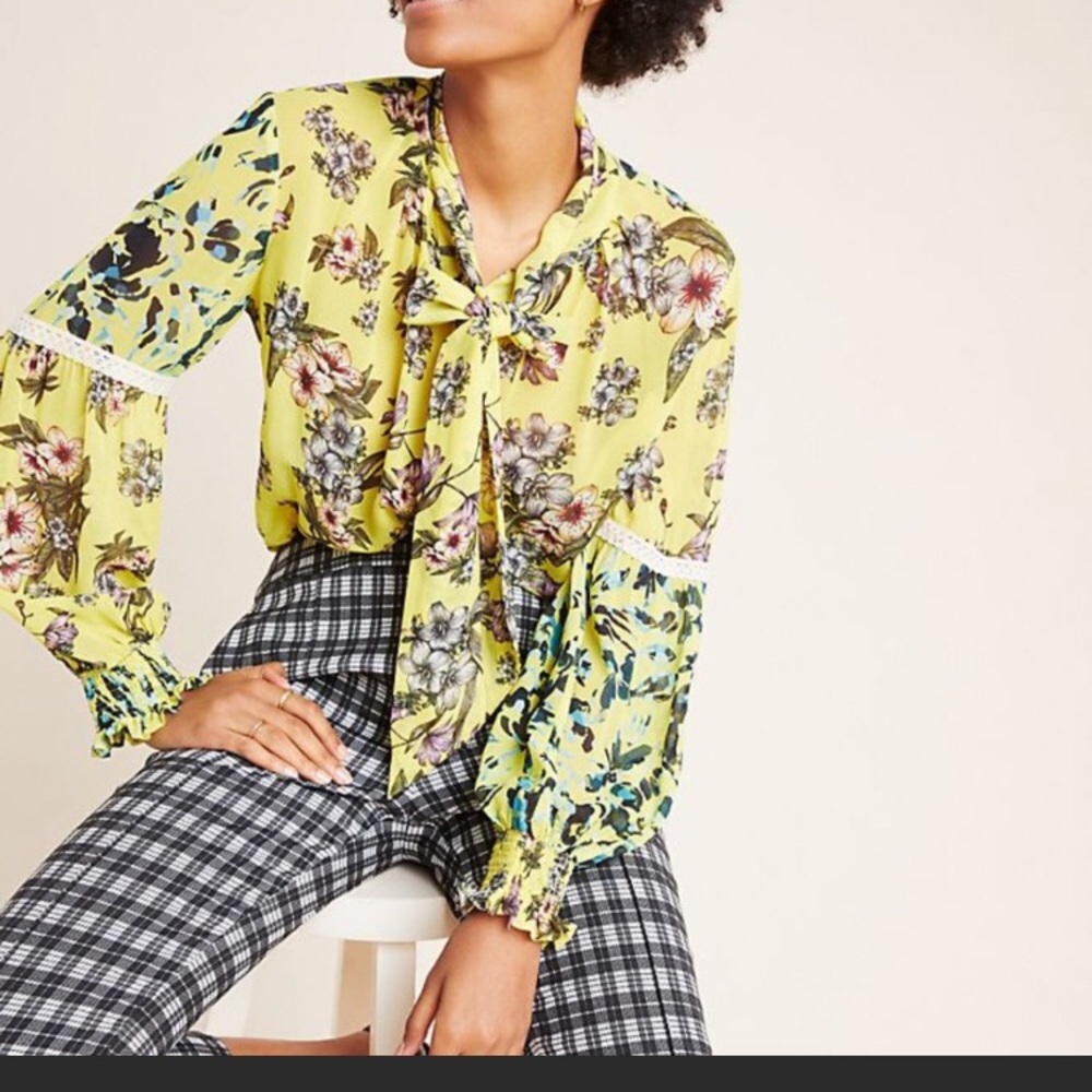 NWOT-Anthropologie x Varun Bahl Mindy Top